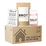 MeerBach & Rose, Einweihungsgeschenk für Wohnung und Haus, originelles Brot und Salz Geschenk zum...