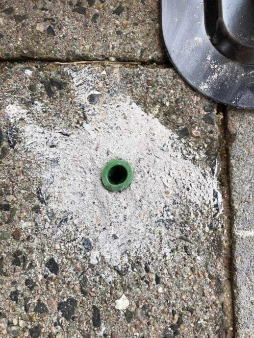 Unser Gartenpavillon 3x3m mit Seitenwand und Insektenschutz