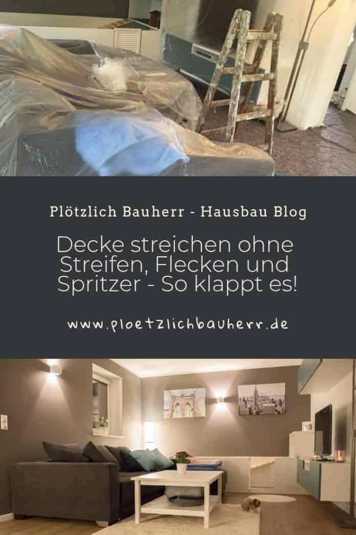 Decke Streichen Ohne Spritzer 1