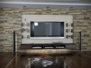 Wandverkleidung Steinoptik - Diese Art der Verkleidung ist besonders beliebt in Wohnzimmern und im Bereich des TV