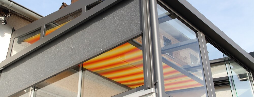 Seitenmarkise Balkon - Sonnen- und Windschutz für Balkone und Terrassen