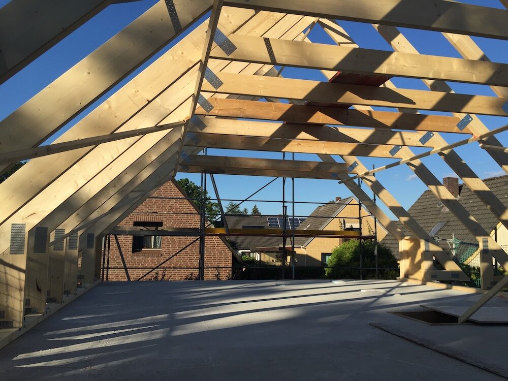 Dachstuhl Aufbau - Wir geben Tipps zu den Balken, dem Aufbau und den unterschiedlichen Dachstuhlarten
