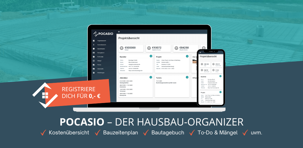 POCASIO Hausbau Software