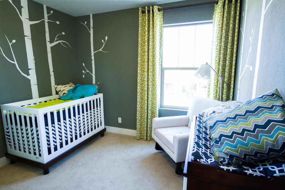 Ideen für die Wandgestaltung im Babyzimmer